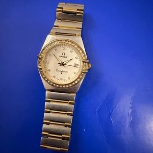 Omega Gold and Silver Constellation Watch
